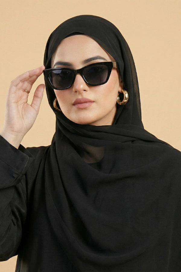 Stone Flower | Front-Open Stone Abaya