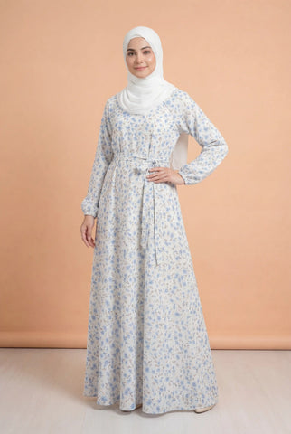 Gul Zaar | Printed Maxi Abaya