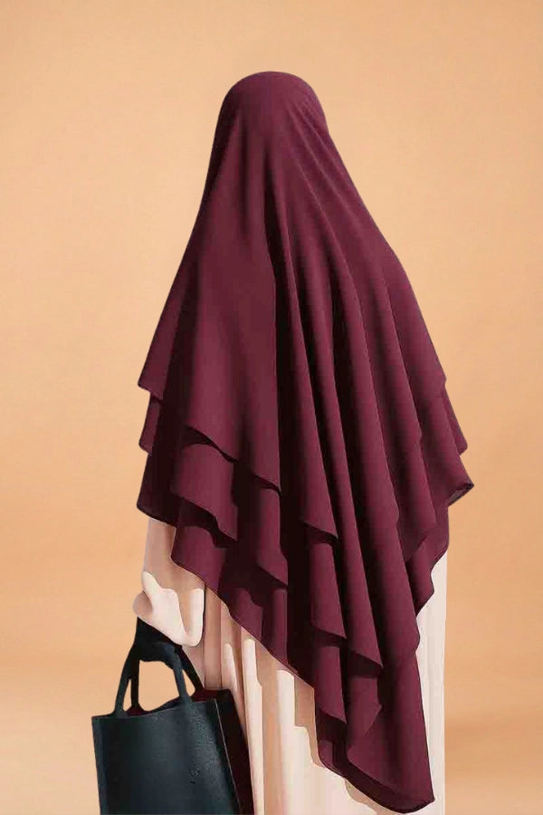 Khimar - Three Layers with Niqab