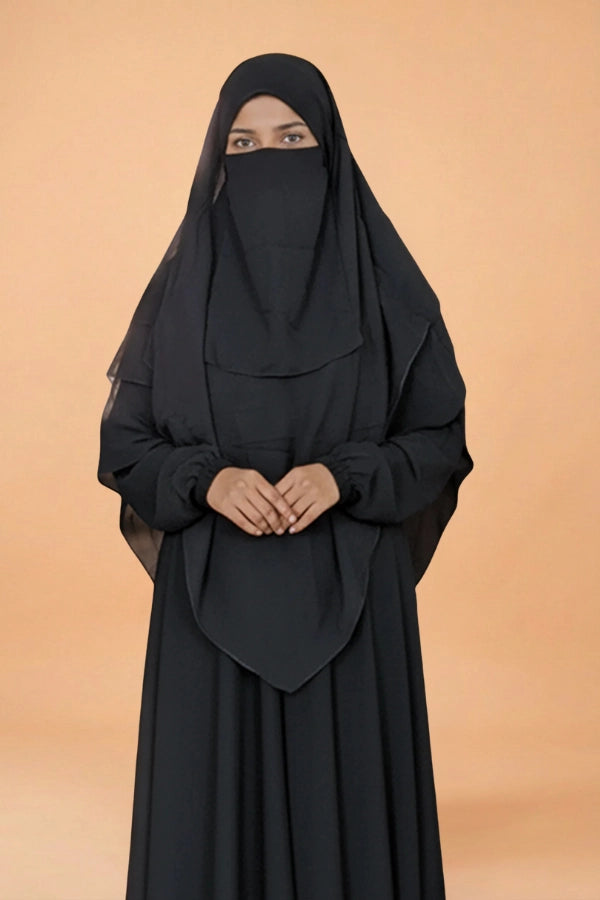 Khimar - Three Layers with Niqab