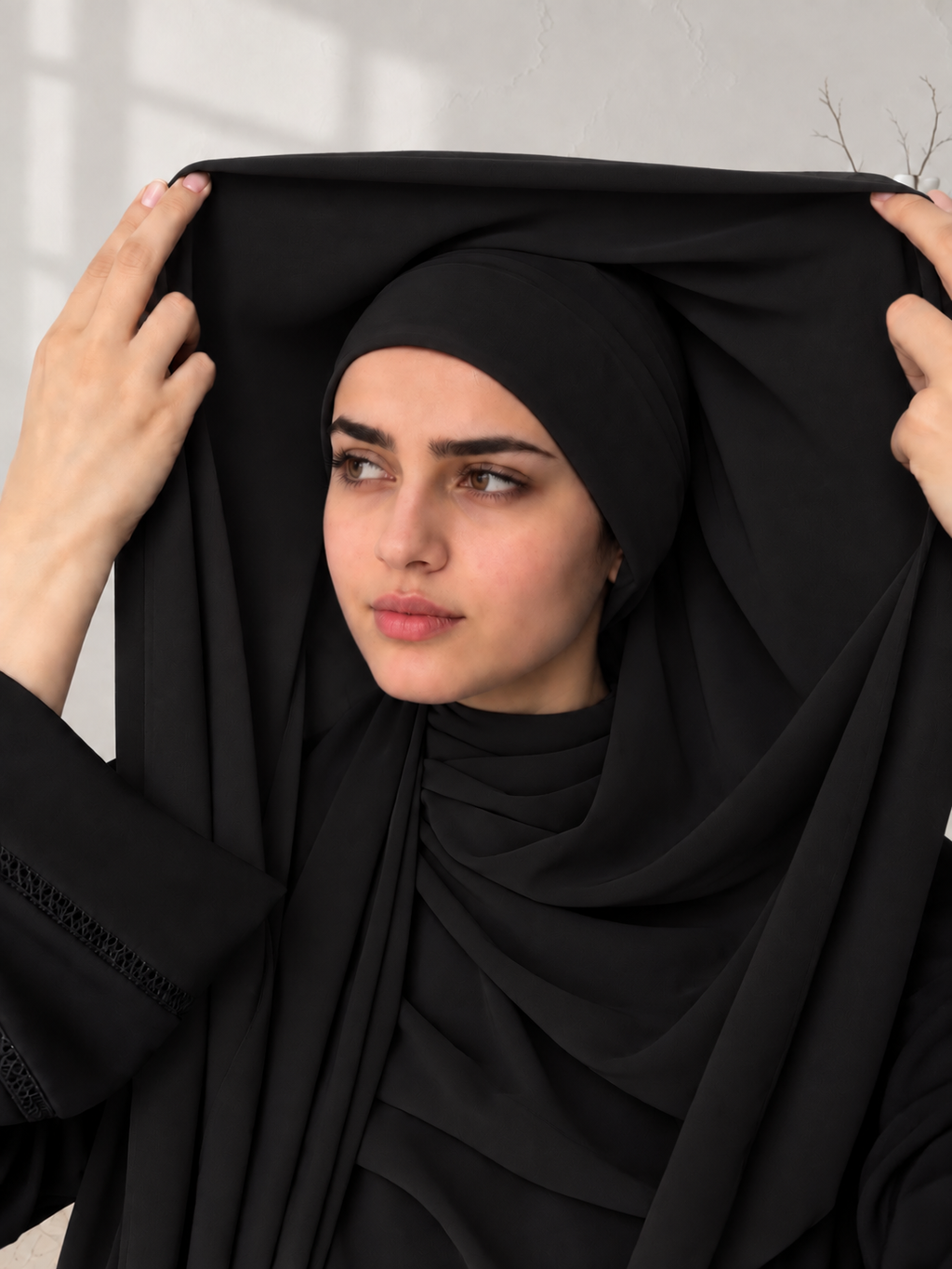 Instant Hijab - Hijab + Cap