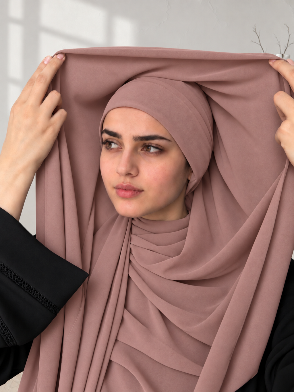Instant Hijab - Hijab + Cap