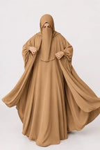 Kaftan Abaya - Light Brown