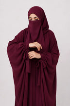Kaftan Abaya - Maroon