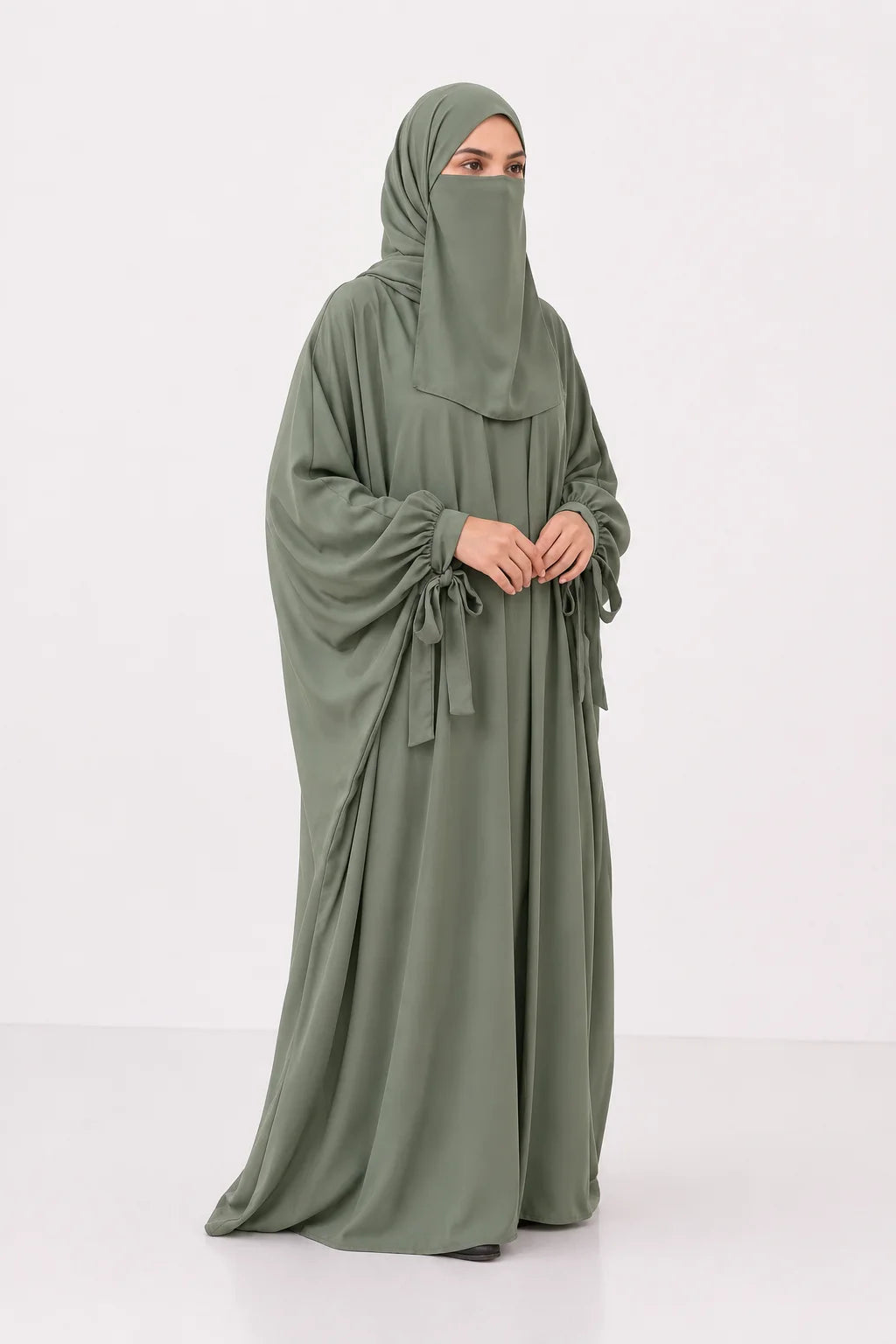Kaftan Abaya - Mint Green