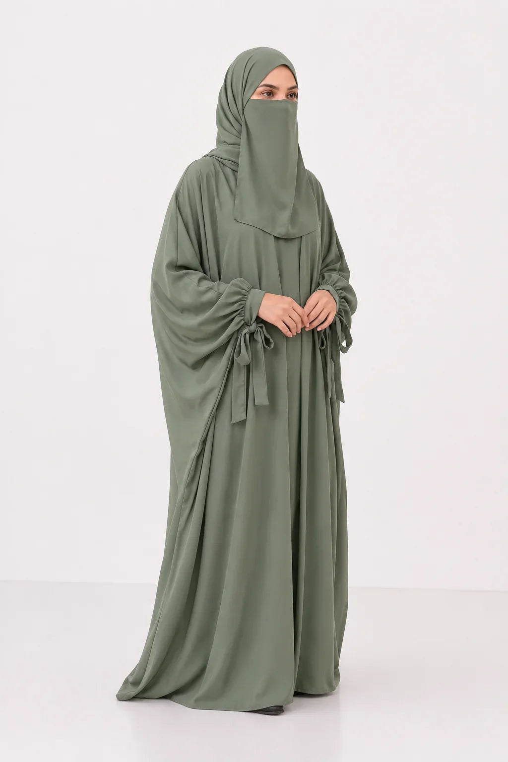 Kaftan Abaya - Mint Green
