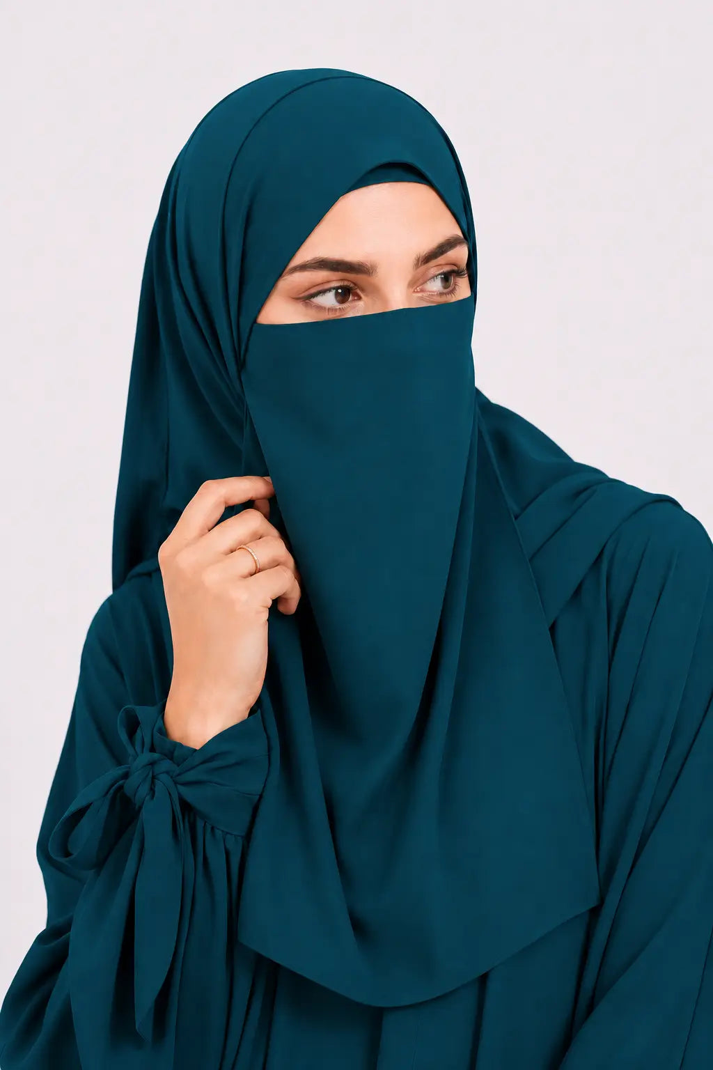 Kaftan Abaya - Peacock