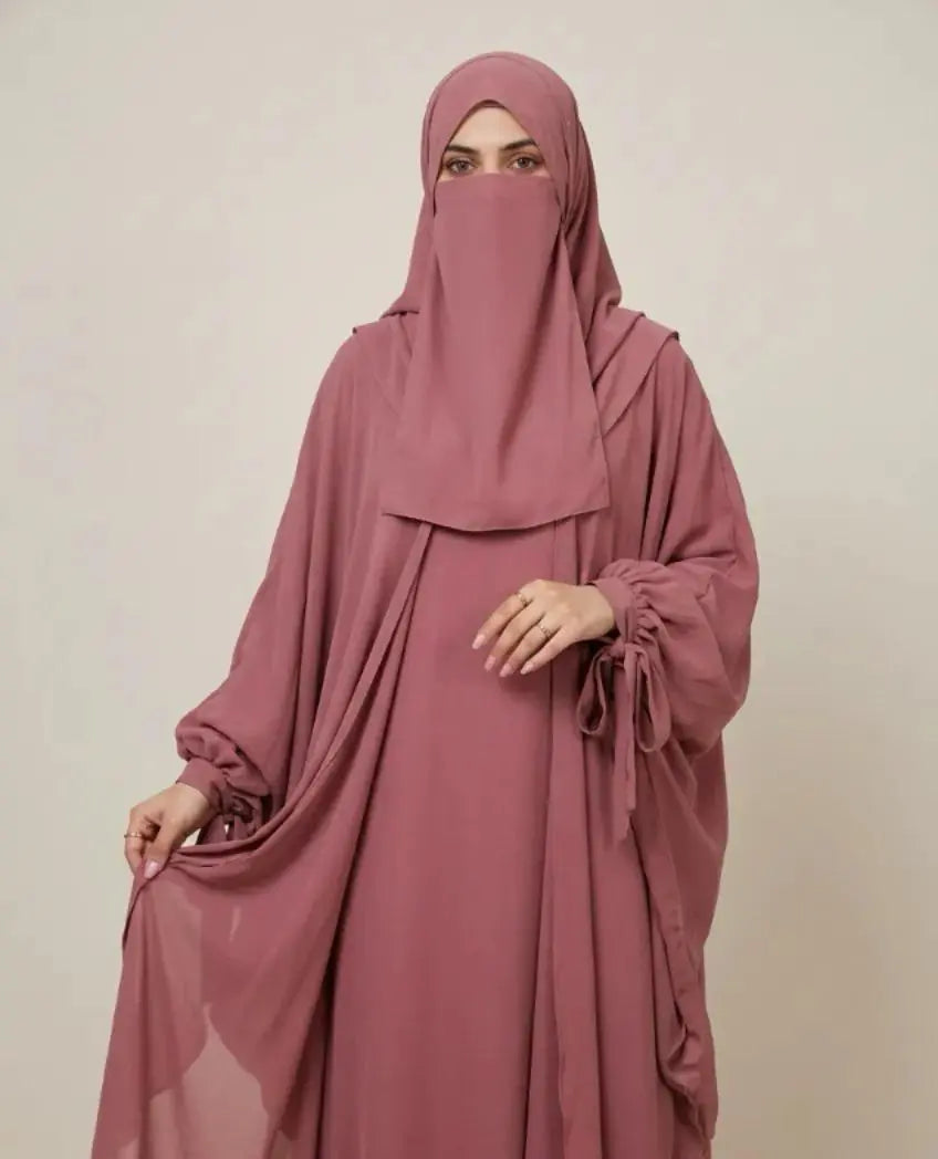 Kaftan Abaya - Rose Pink