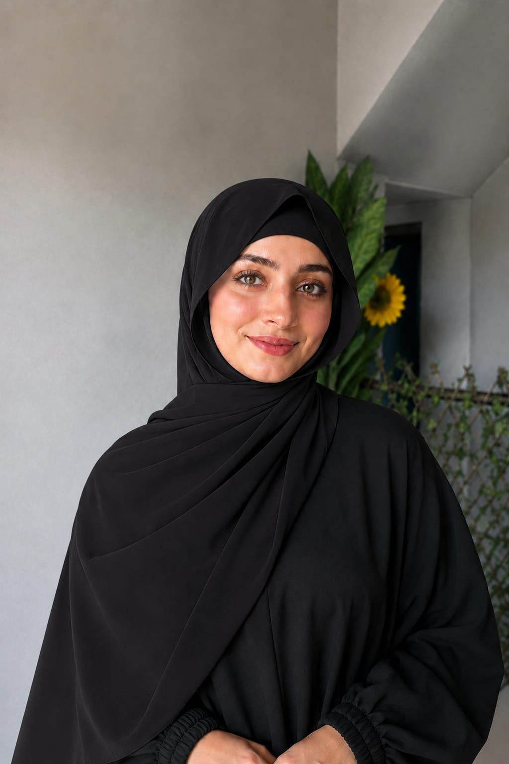 Magnetic Hijab -  Hijab + Cap + Magnets
