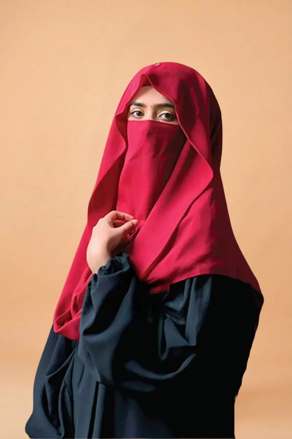 One_Minute_Hijab_Maroon_Color
