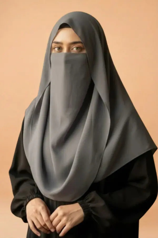 One_Minute_Hijab ash gray