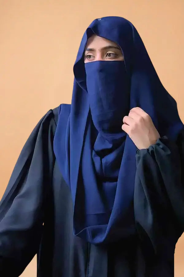 One_Minute_Hijab navy blue