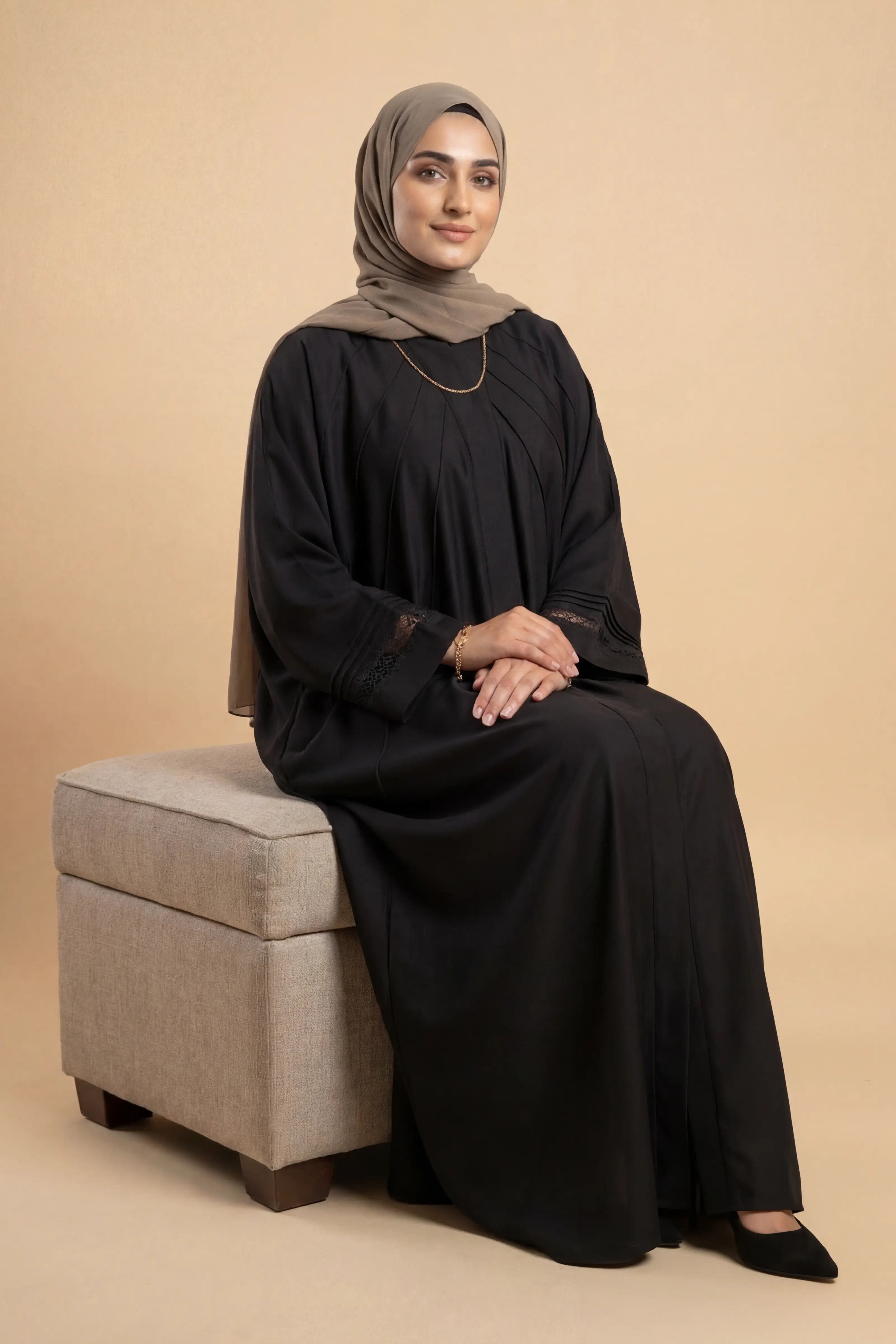 Rooh Abaya | Front Open