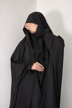 Saudi Jilbab Black 1