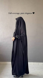 Saudi Jilbab Black 4