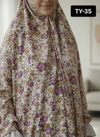 Premium Namaz Chadar with Lace Sleeves