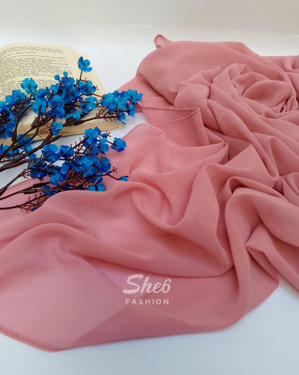 Chiffon Georgette Hijab