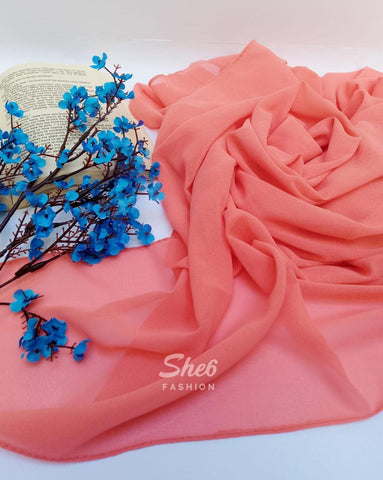 Chiffon Georgette Hijab