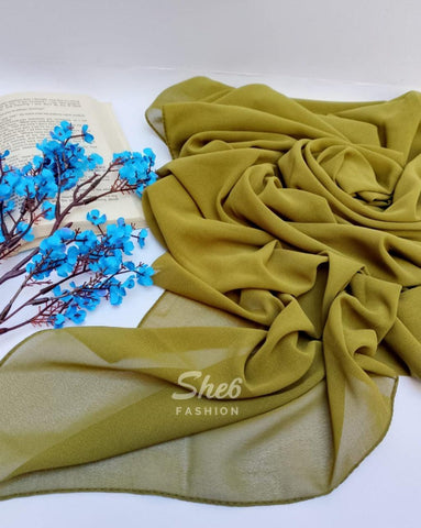 Chiffon Georgette Hijab