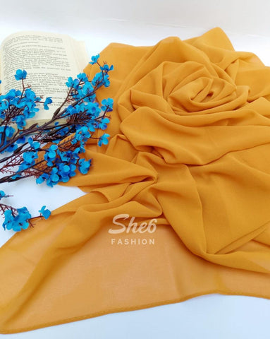 Chiffon Georgette Hijab