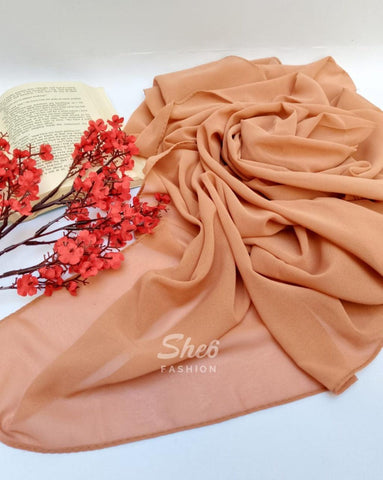 Chiffon Georgette Hijab