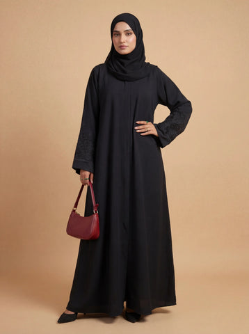 Zahra - Black Embroidery