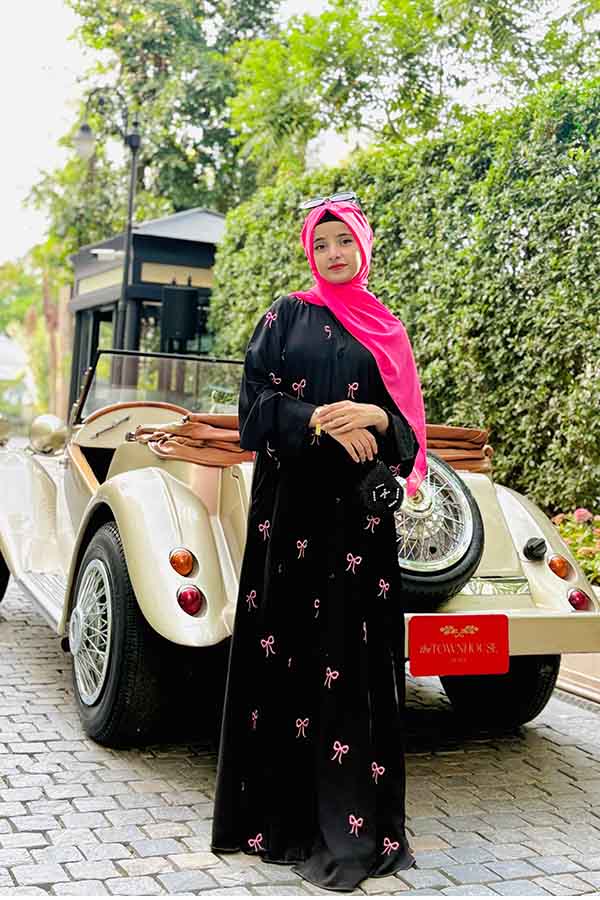 Bow Abaya