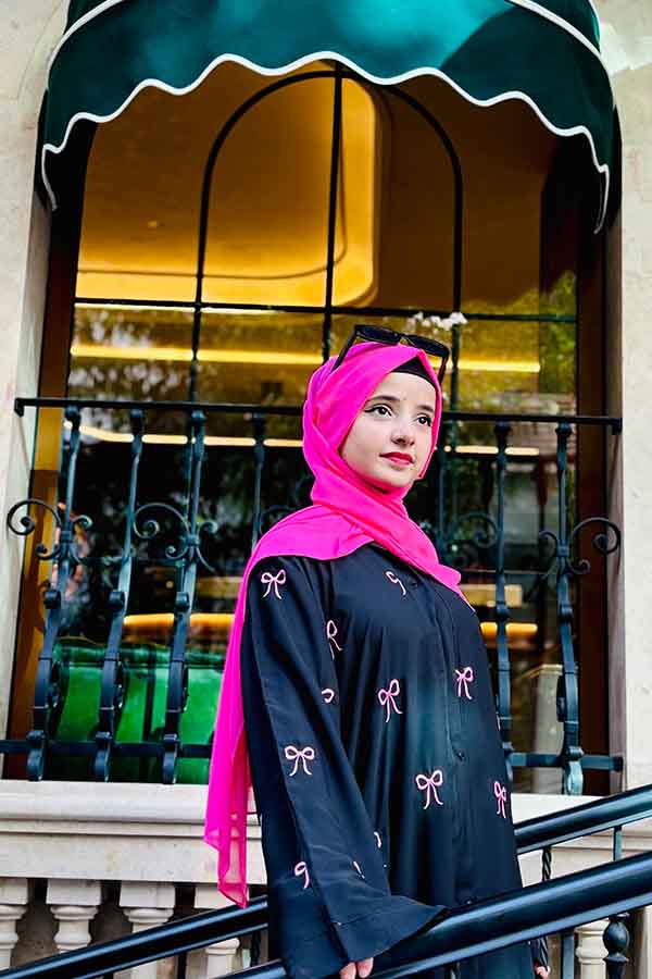 Bow Abaya