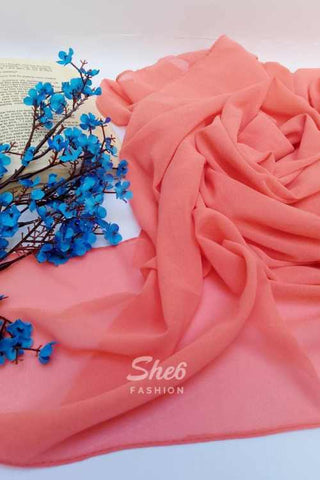 Chiffon Georgette Hijabs - 17