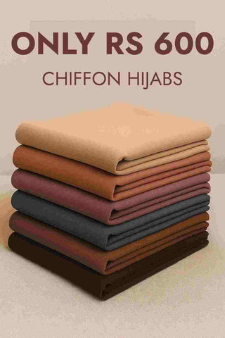 Chiffon Georgette Hijabs - 88