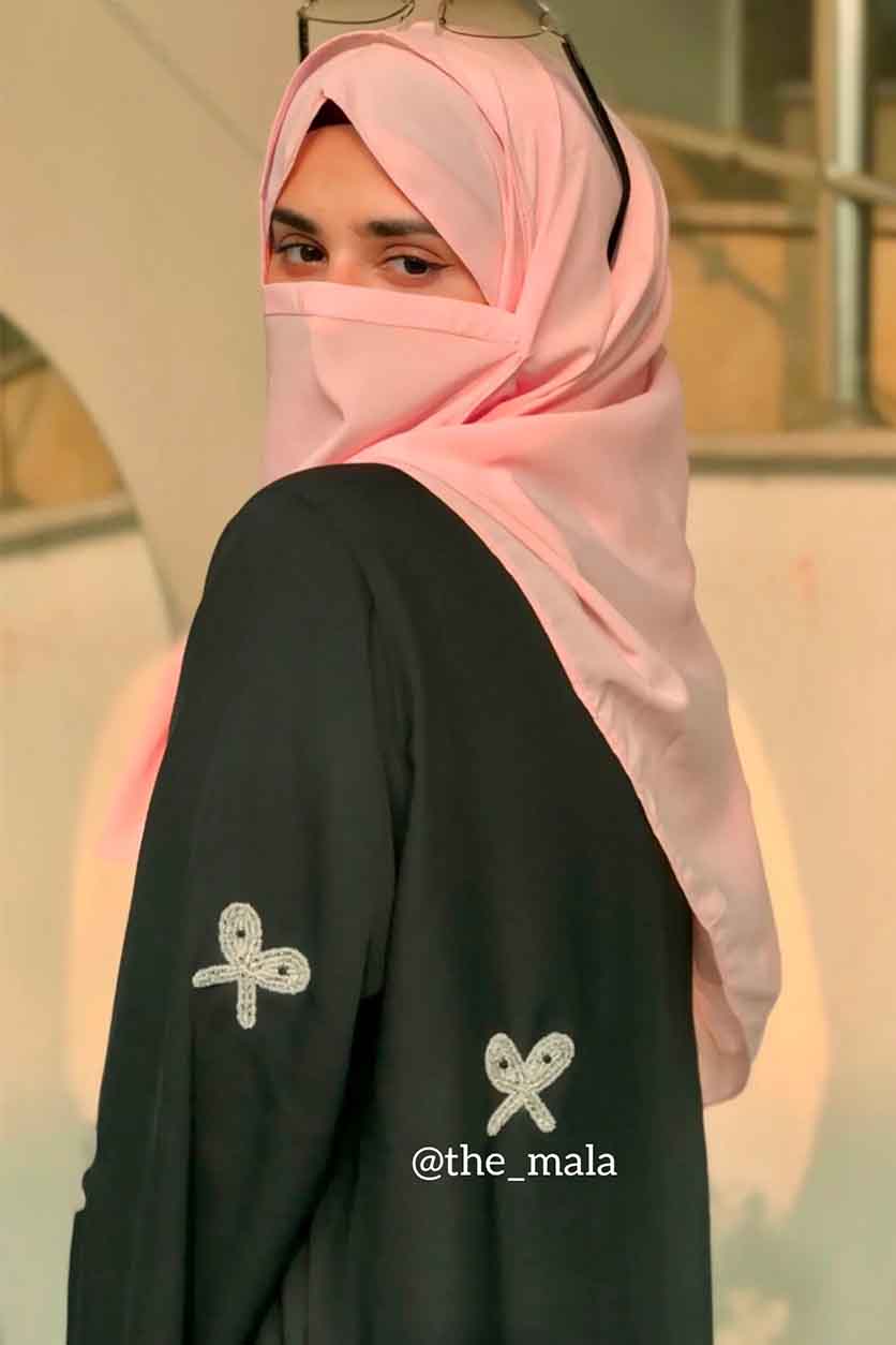 Double Loop Hijab with Niqab
