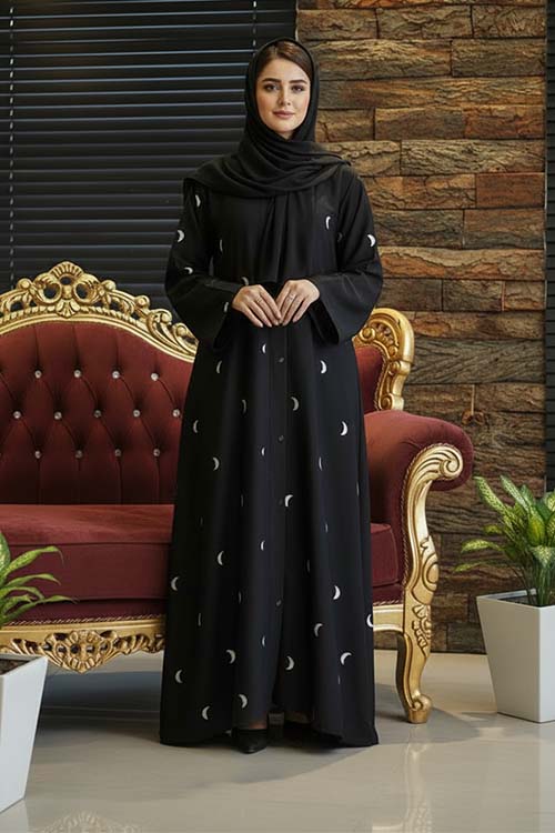 Crescent Abaya