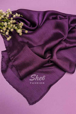 Crinkle Silk Hijab