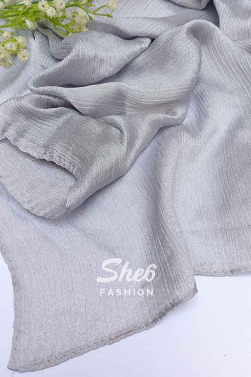 Crinkle Silk Hijab