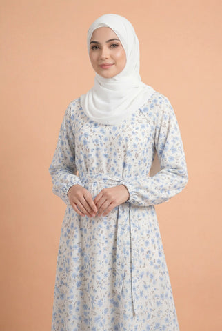 Gul Zaar | Printed Maxi Abaya