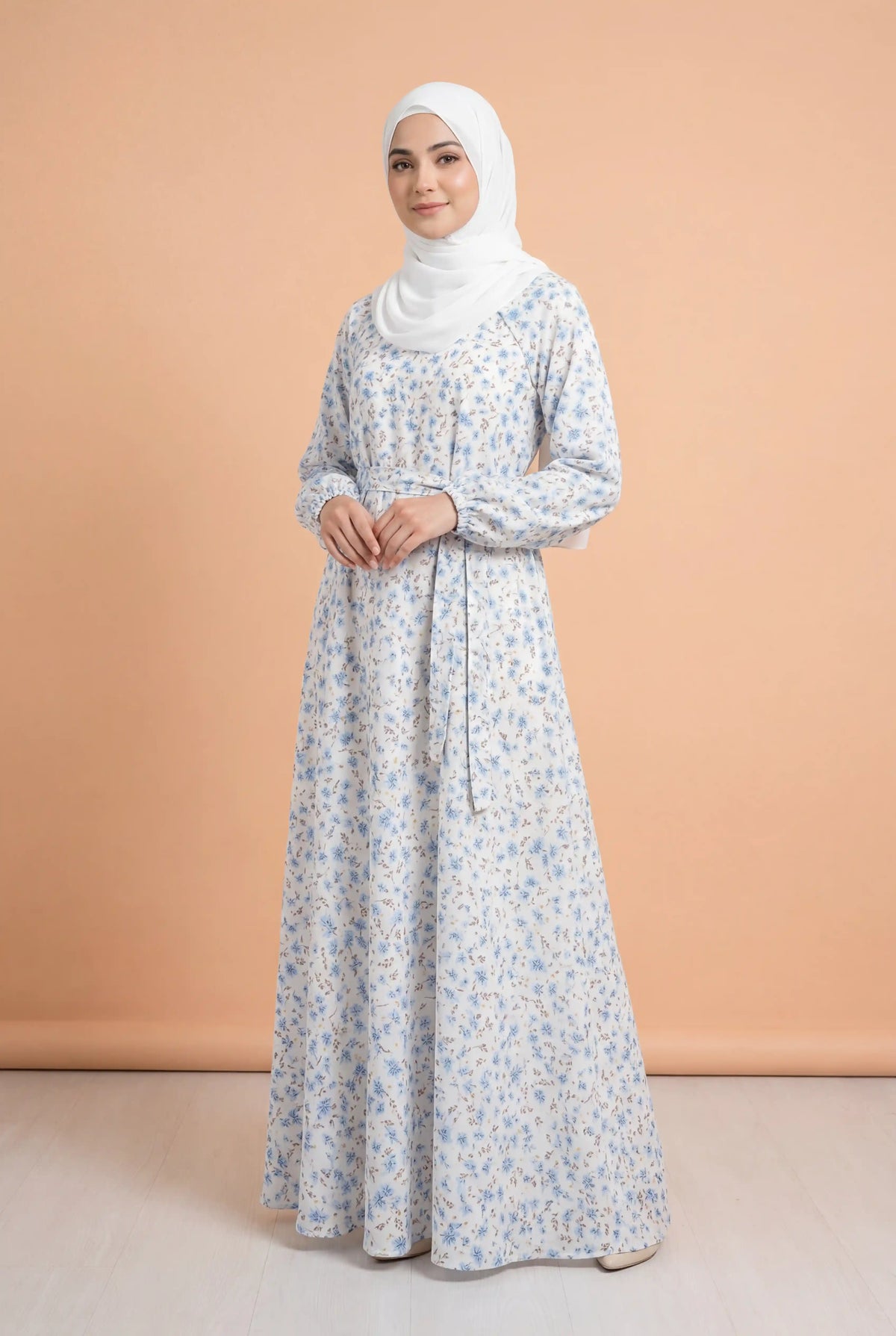 Gul Zaar | Printed Maxi Abaya