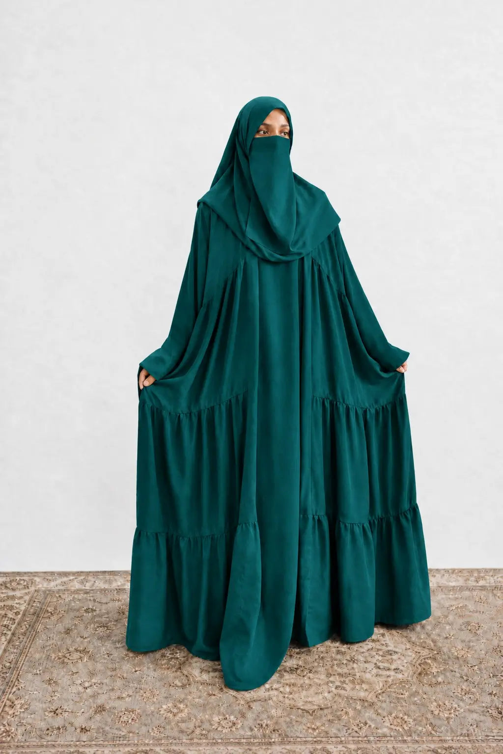Flowline Abaya - 4 Pieces