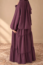 Flowline Abaya - 4 Pieces