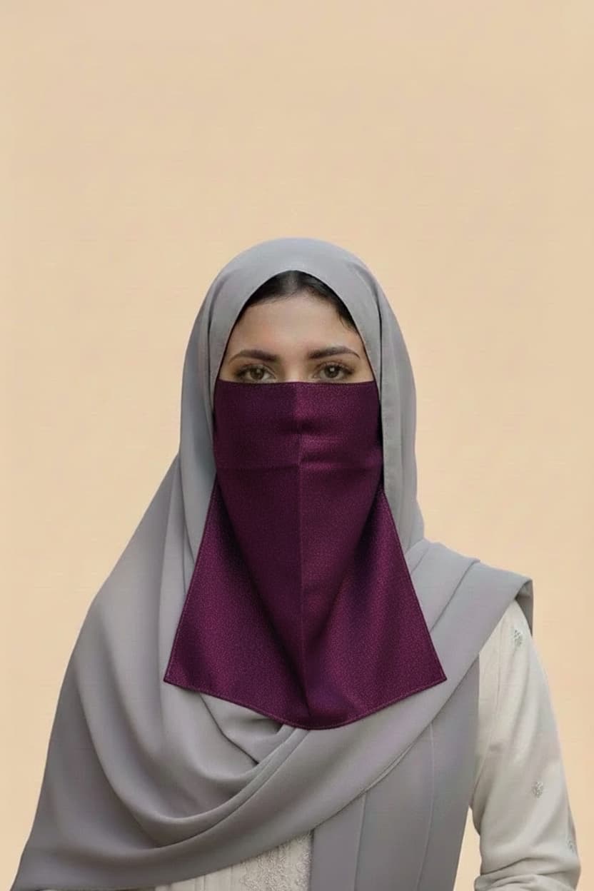 Crinkle Niqab