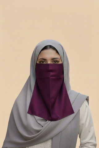 Crinkle Niqab