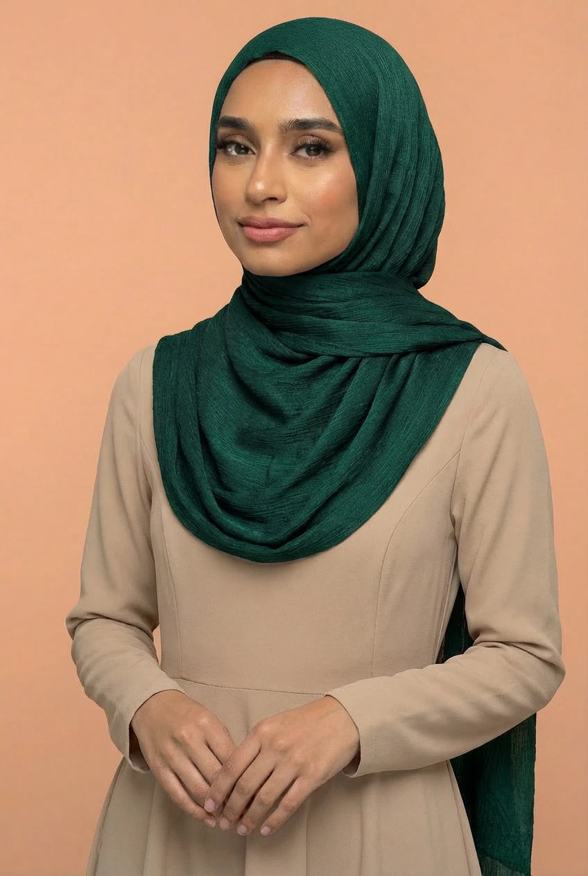 Crinkle Silk Hijab