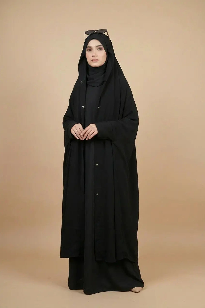 Irani Chadar | Premium Imported Nida Fabric | Front Open