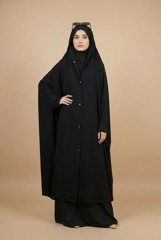 Irani Chadar | Premium Imported Nida Fabric | Front Open