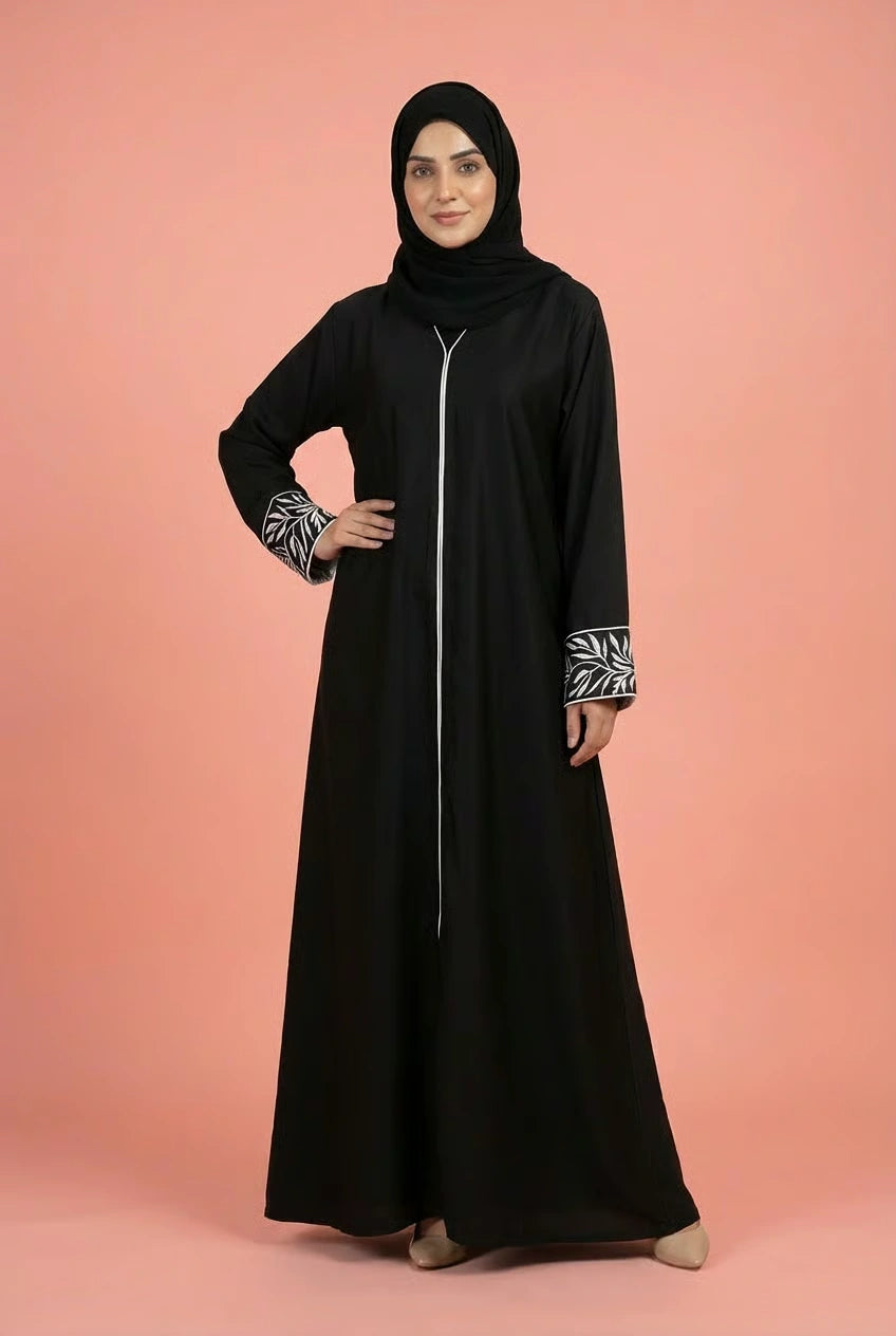 Aura abaya | Embroidery Abaya