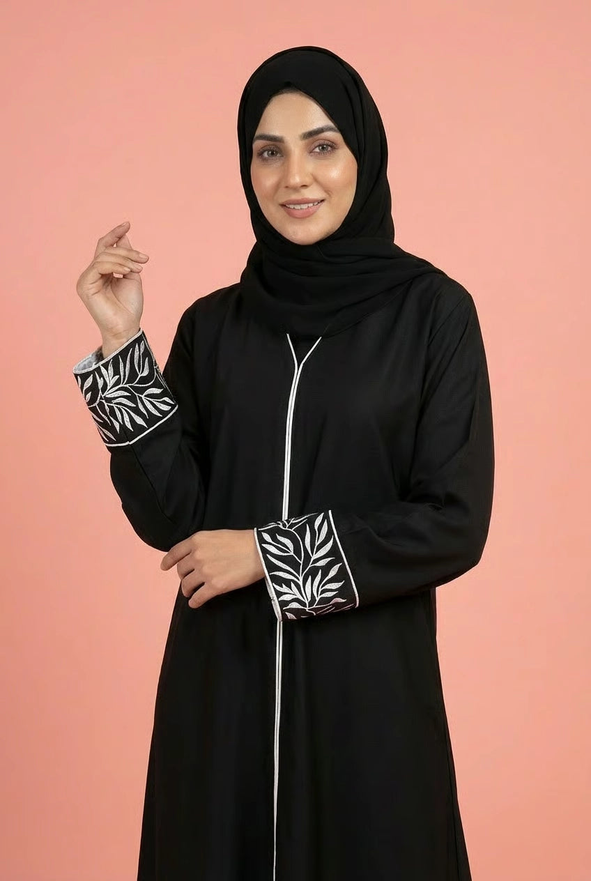 Aura abaya | Embroidery Abaya