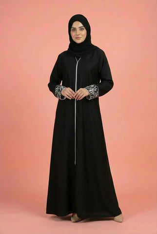 Aura abaya | Embroidery Abaya