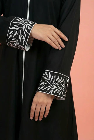 Aura abaya | Embroidery Abaya