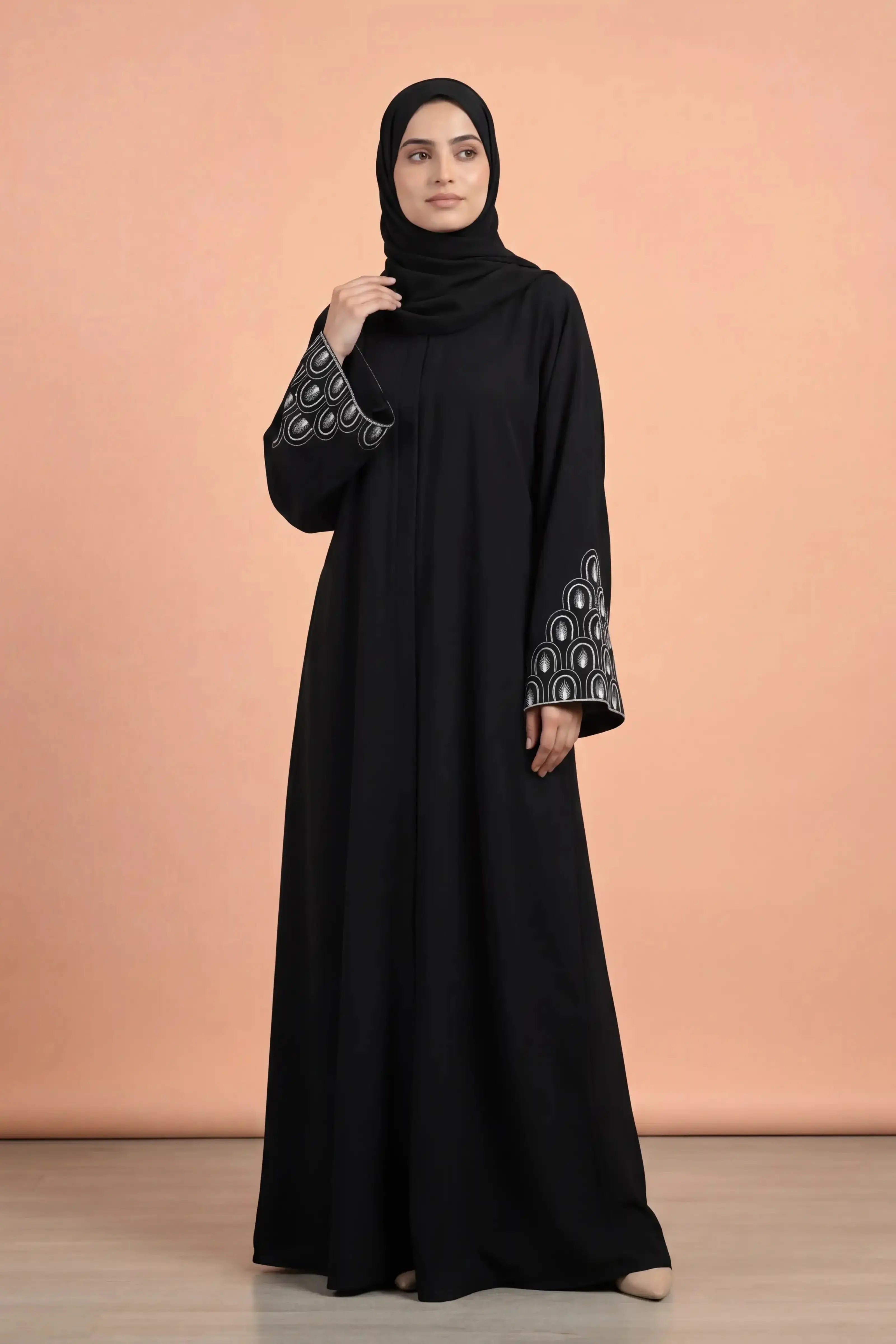 Nayab Embroidery Abaya