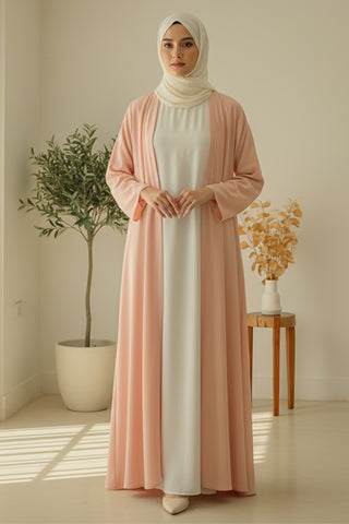 Alaya Pink Abaya + Inner