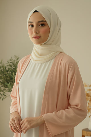 Alaya Pink Abaya + Inner